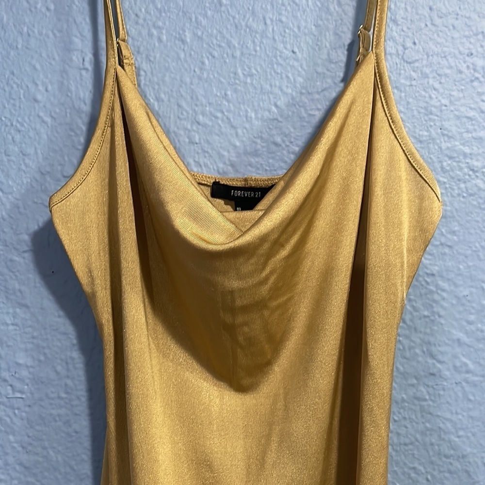 019: FOREVER 21 slinky form-fitting mini dress in cappuccino in women’s  Small - Picture 13 of 15